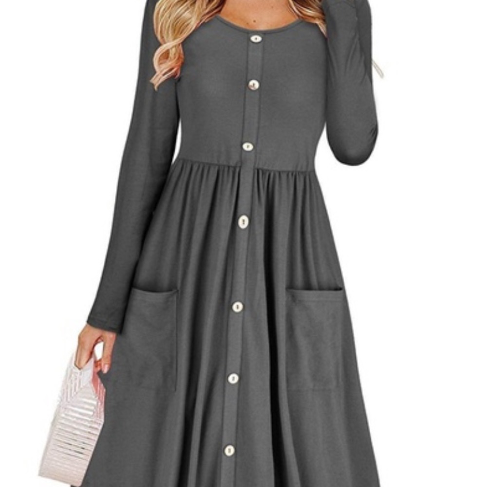 Jersey swing dress